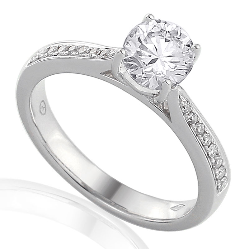  Ring White Gold 18 Carats - 0930304
