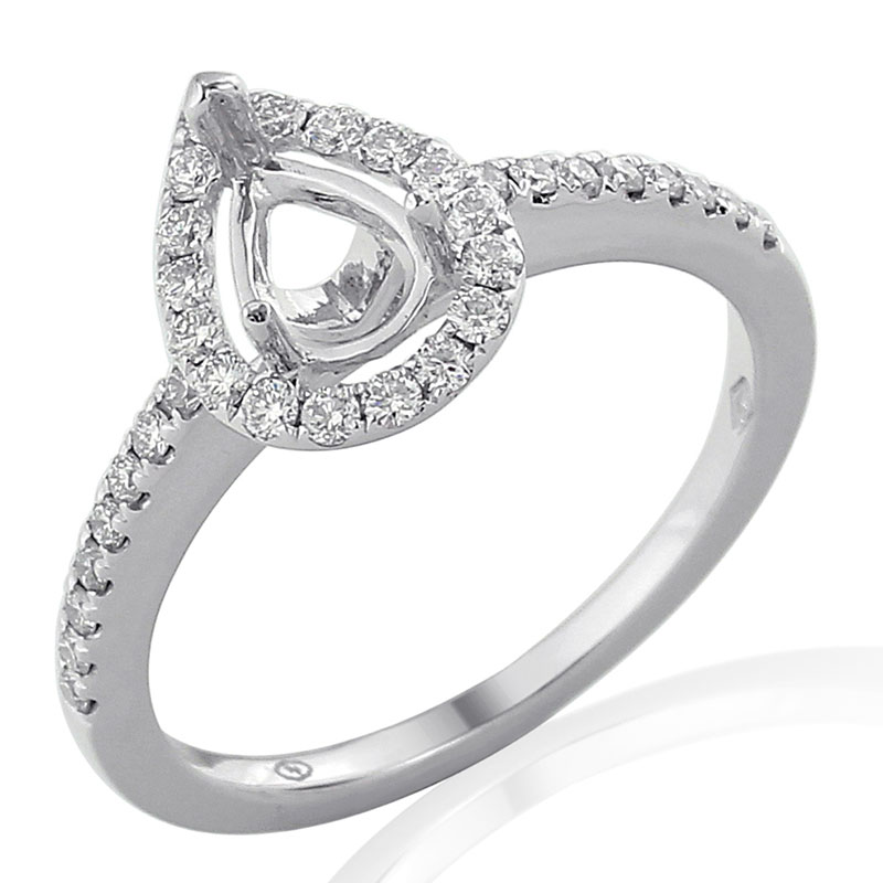  Ring White Gold 18 Carats - 0930308
