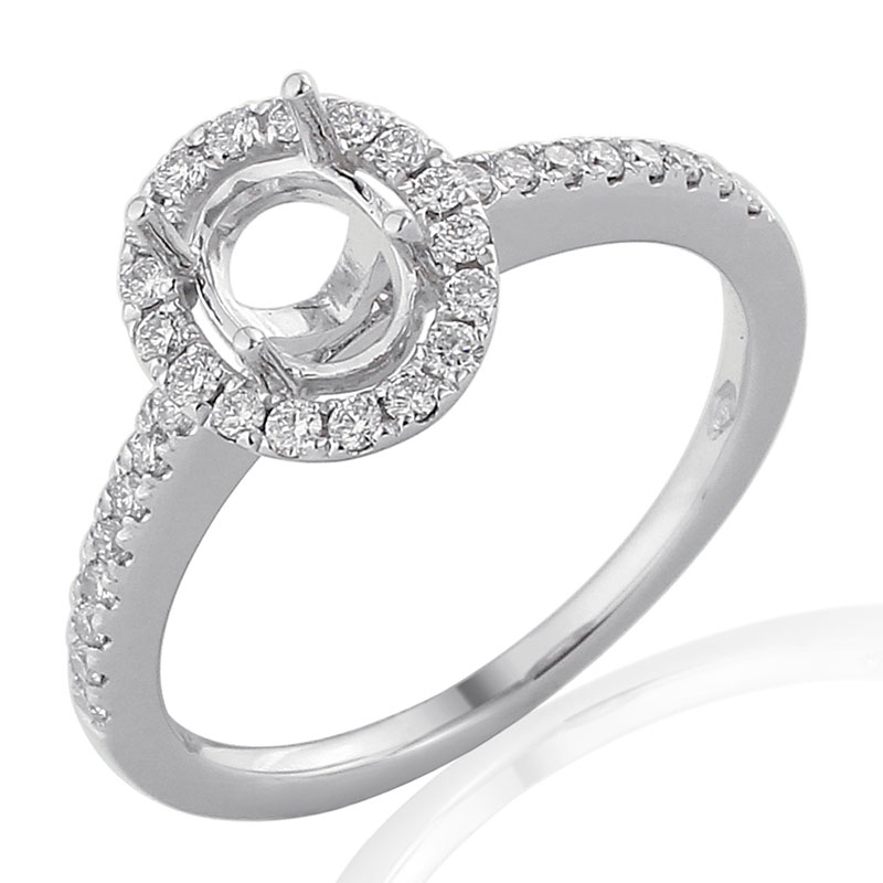  Ring White Gold 18 Carats - 0930310