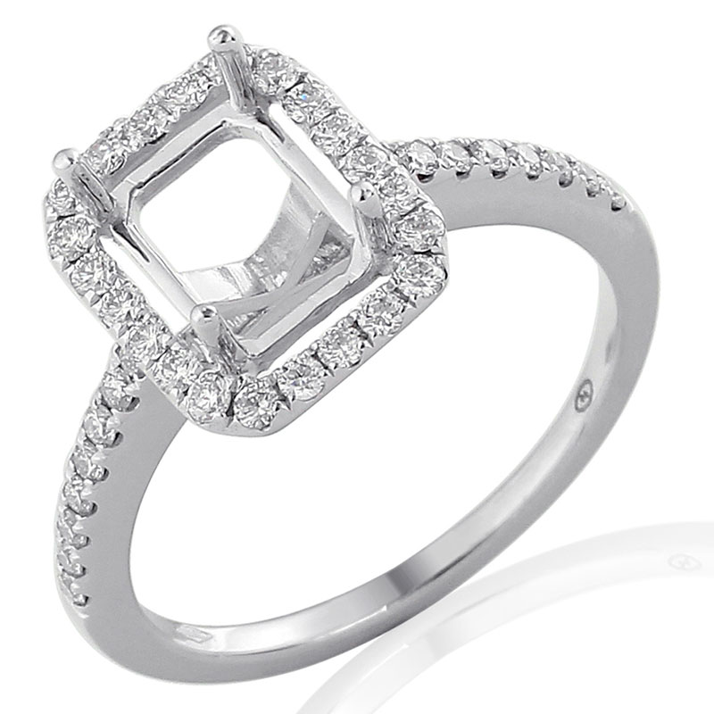  Ring White Gold 18 Carats - 0930311